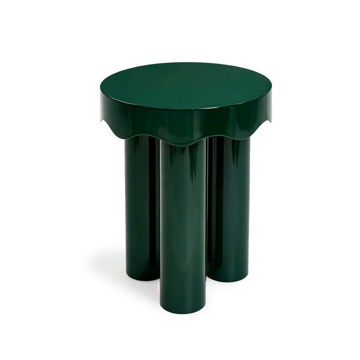 Casper Green High Gloss Nesting Side Table Set by TOV Furniture – photo 2 of 10