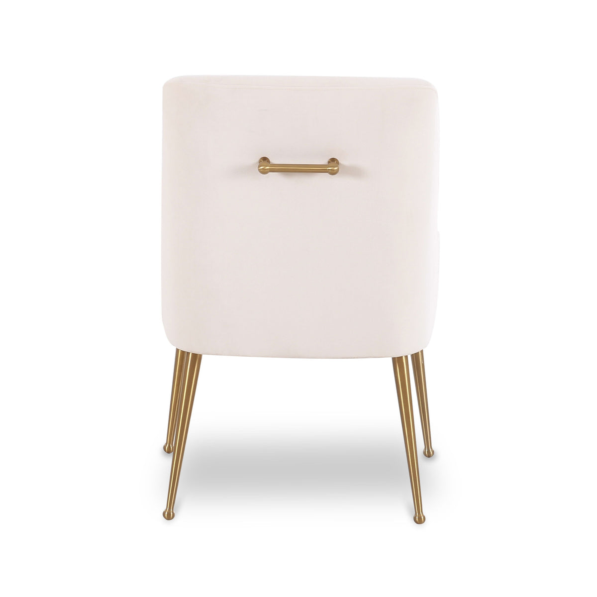 Beatrix Cream Performance Velvet Dining Chair by TOV Furniture – photo 5 of 9