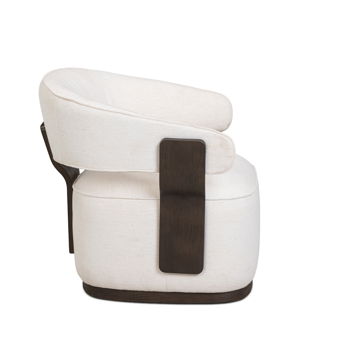 Madison Chalk Performance Linen Chenille Swivel Accent Chair by TOV Furniture – photo 4 of 8