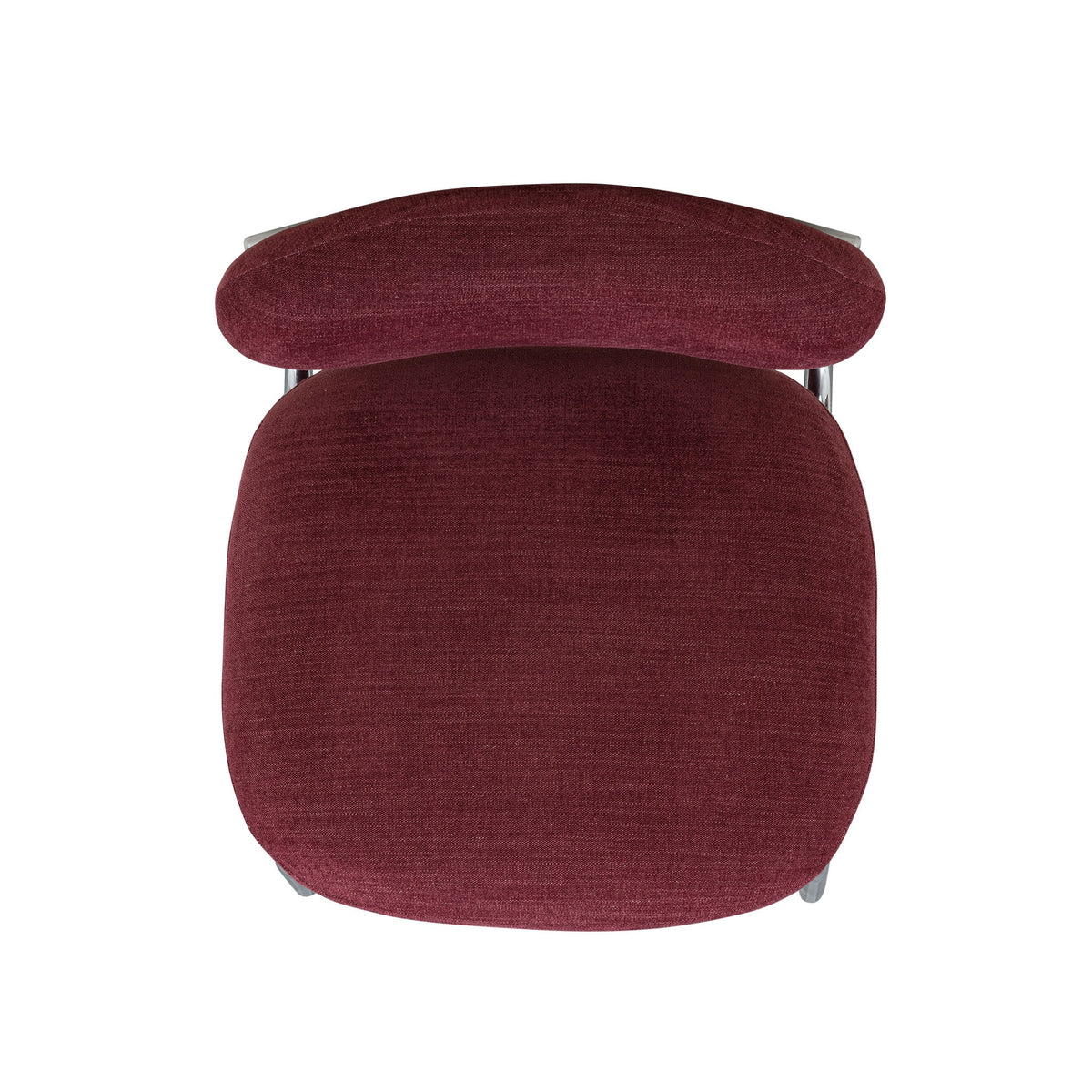 Becky Merlot Performance Chenille Chair by TOV Furniture – photo 5 of 7