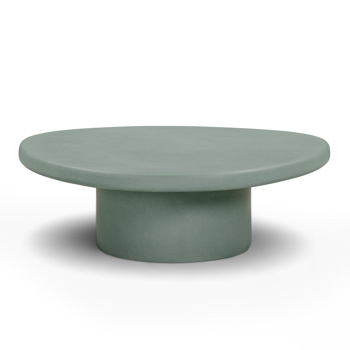 Jade Green Concrete Indoor/Outdoor Nesting Coffee Table Set (21"-34") by TOV Furniture – photo 5 of 11