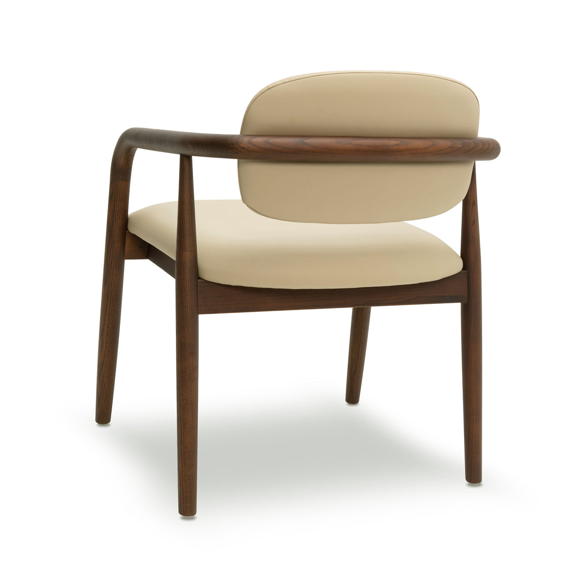Betsy Taupe Contract-Grade Vegan Leather Dining Chair by TOV Furniture – photo 4 of 6