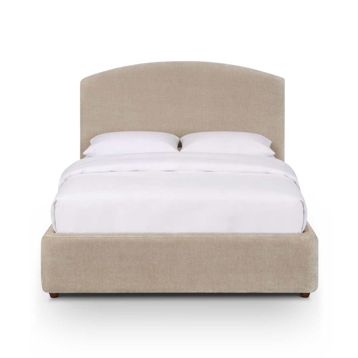 Leah Taupe Performance Chenille Bed in 48" Size by TOV Furniture – photo 1 of 10