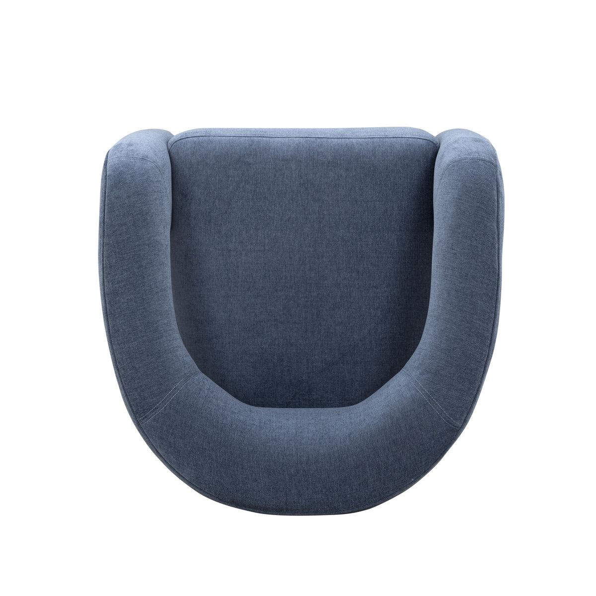Malone Blue Denim Performance Chenille Accent Chair by TOV Furniture – photo 5 of 6