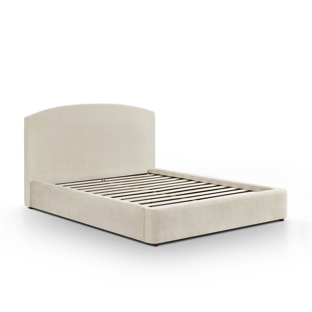 Leah Cream Performance Chenille Queen Bed by TOV Furniture – photo 5 of 11