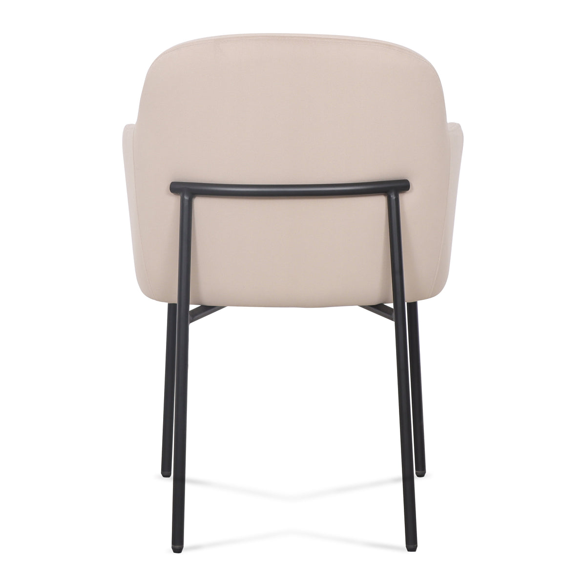 Sydney Performance Velvet Armchair - Set of 2 in Taupe by TOV Furniture – photo 6 of 7