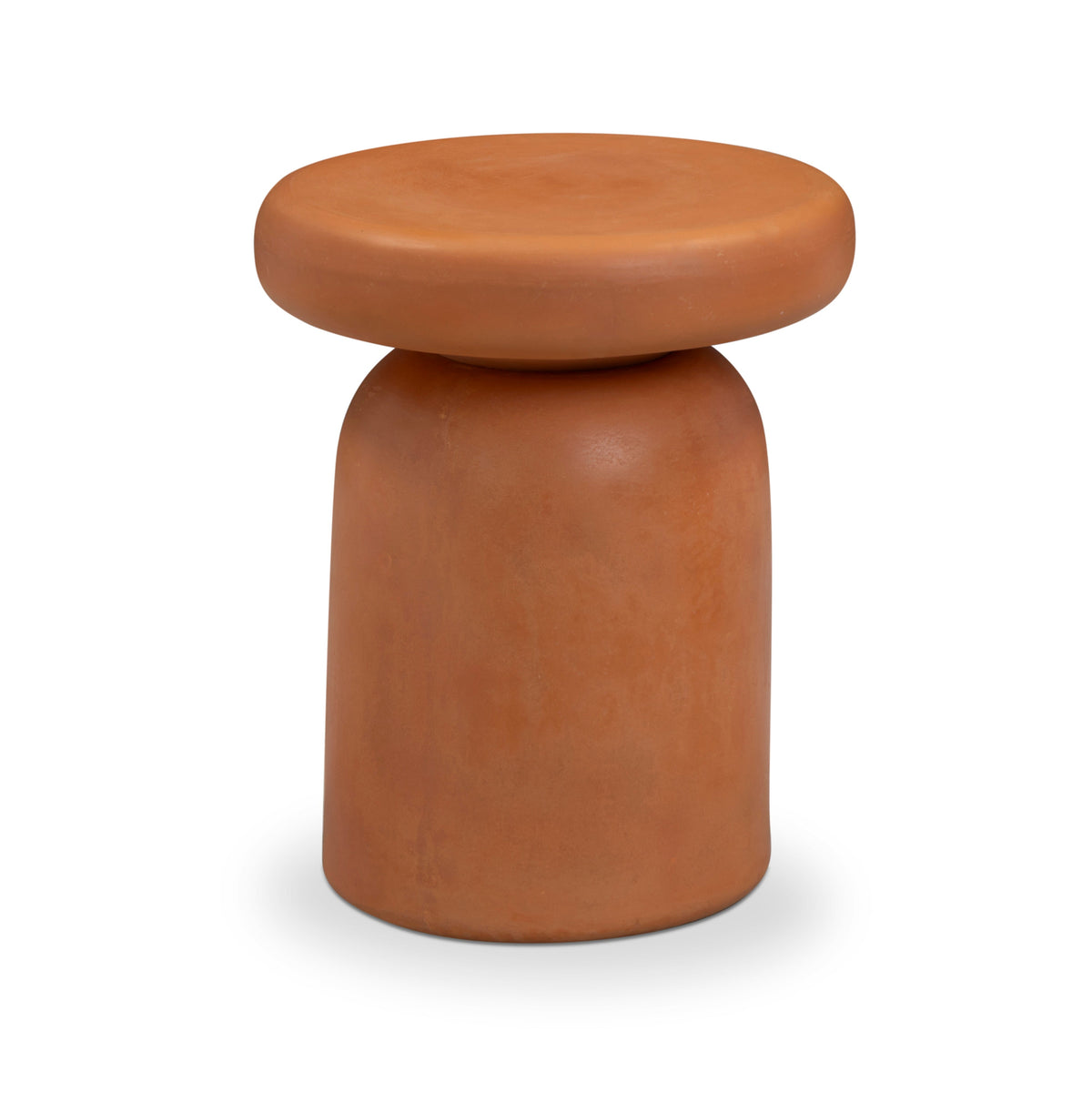 Lydia Orange Concrete Indoor/Outdoor Side Table by TOV Furniture – photo 1 of 7