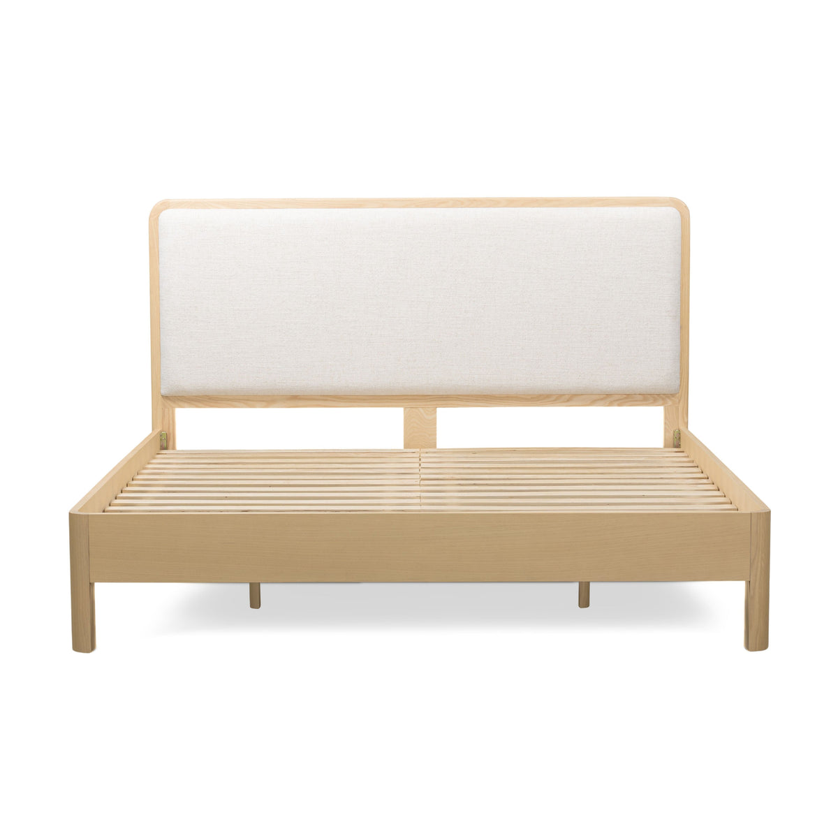 Rafaelle Natural Solid Ash King Bed by TOV Furniture – photo 7 of 8