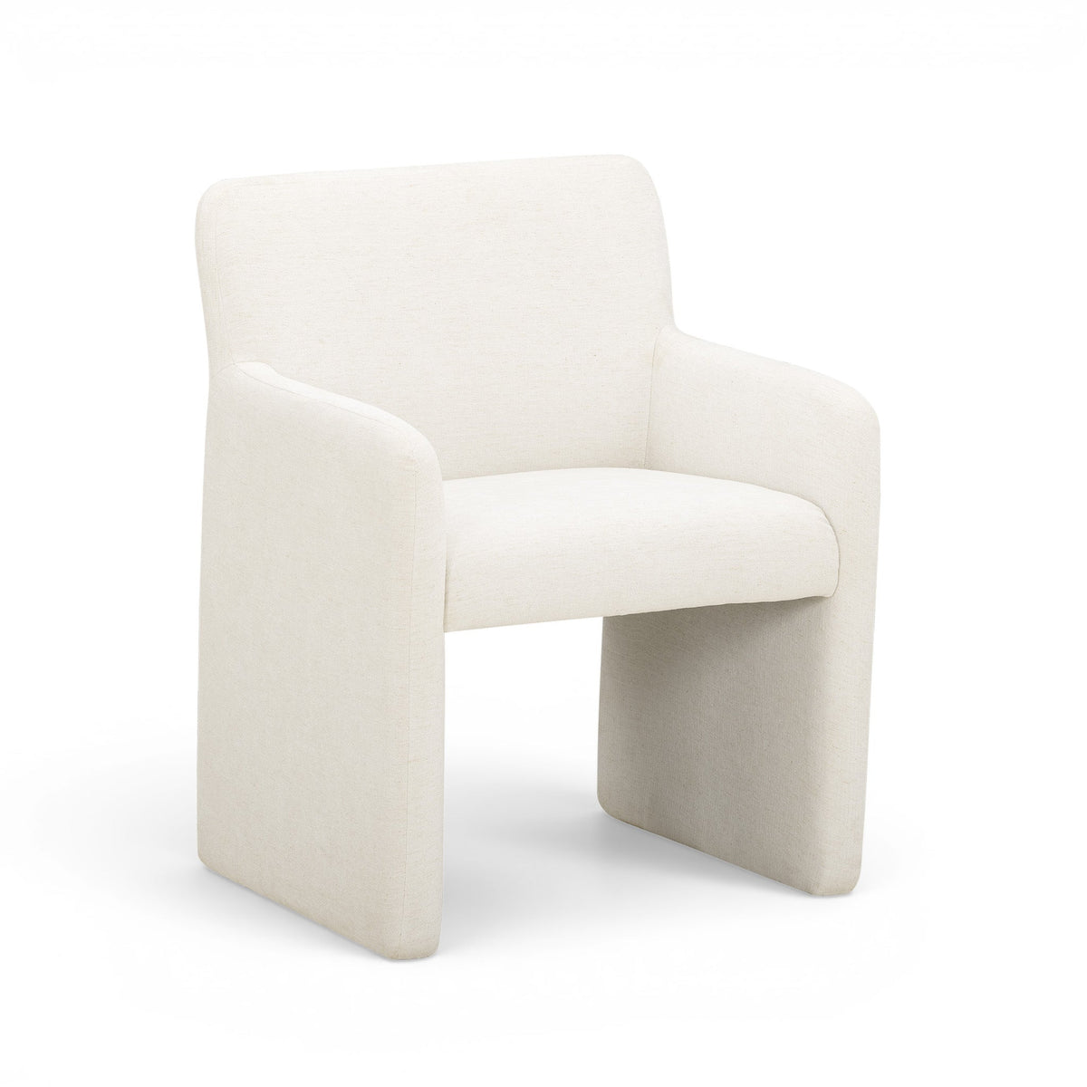 Crawley Performance Linen Chenille Dining Chair in Bone by TOV Furniture – photo 1 of 7
