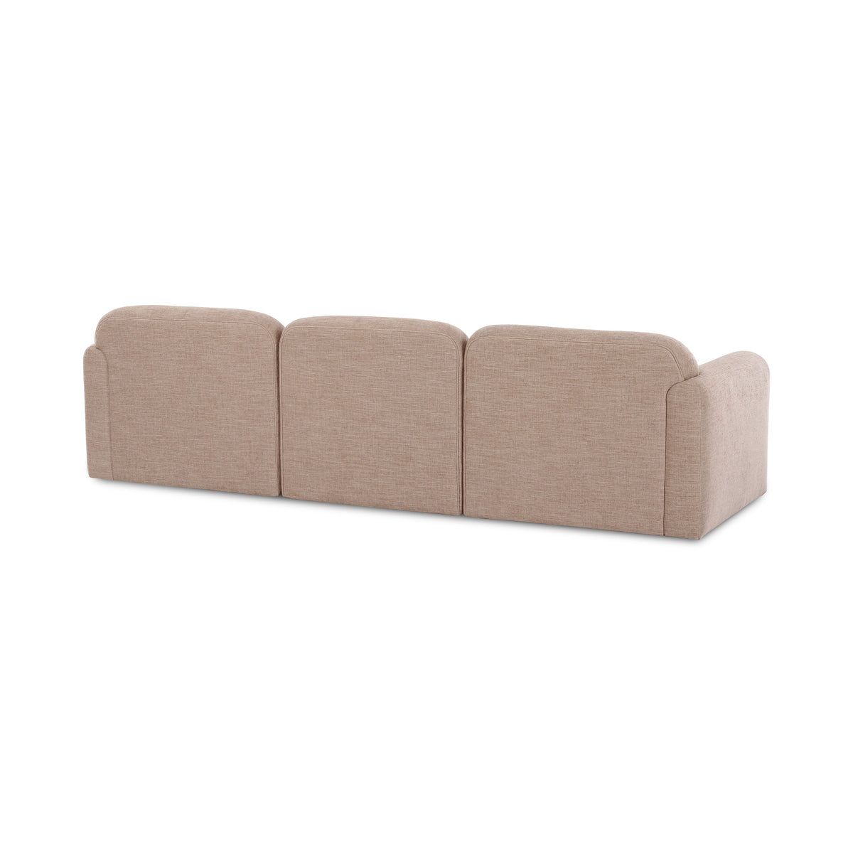 Gorge 116" Tan Performance Sofa by TOV Furniture – photo 3 of 5