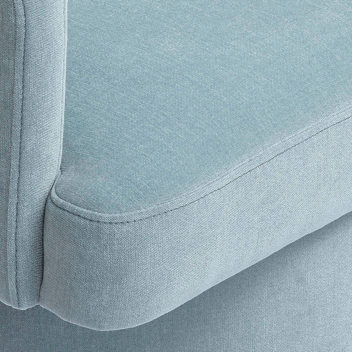 Kristen Rolling Desk Chair in Faded Blue by TOV Furniture – photo 4 of 7