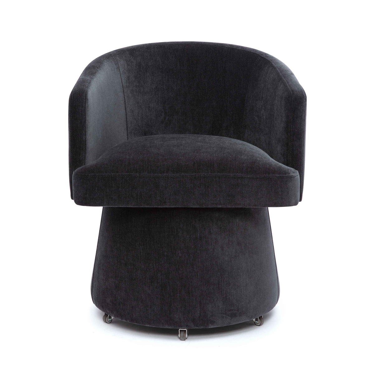 Kristen Rolling Desk Chair in Black by TOV Furniture – photo 2 of 7