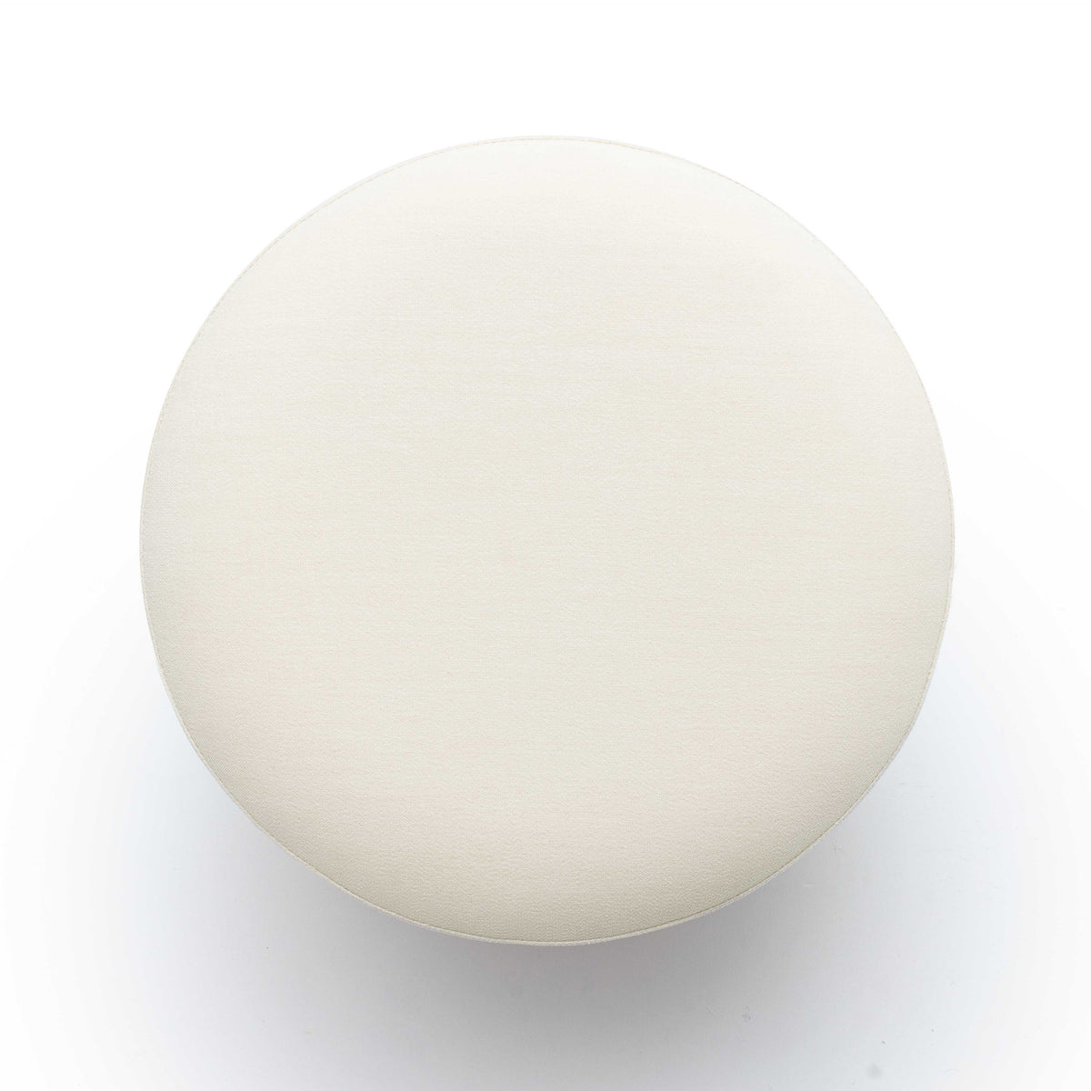 Dex Cream Upcycled Performance Fabric Ottoman by TOV Furniture – photo 4 of 7