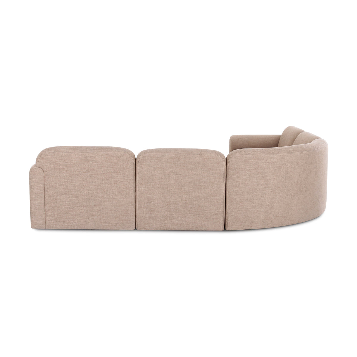 Gorge Tan Performance 5 Piece Corner Sectional by TOV Furniture – photo 3 of 5