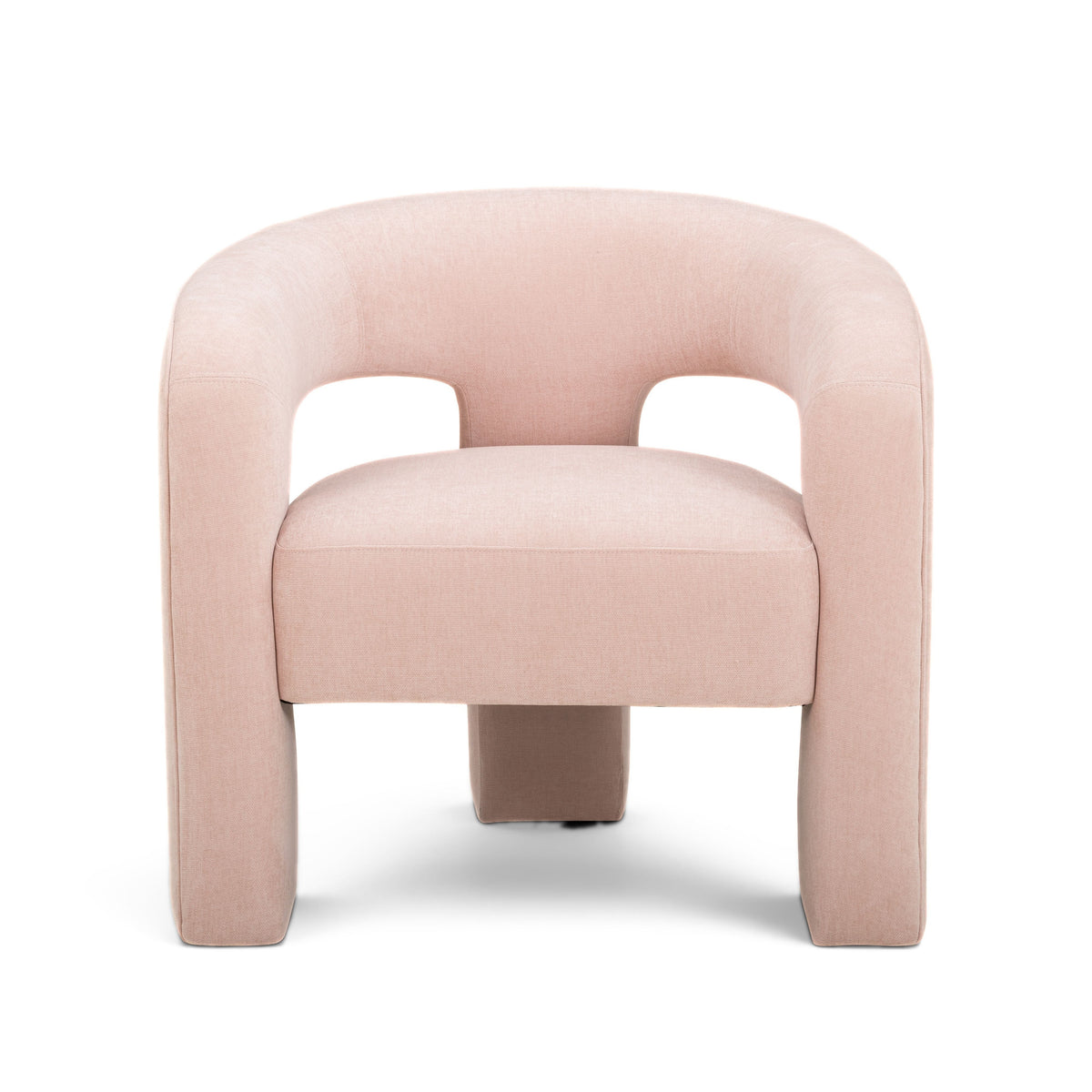 Malone Blush Performance Chenille Accent Chair by TOV Furniture – photo 1 of 6