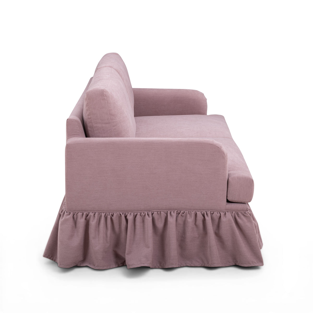 Gertrude 90" Mauve Upcycled Performance Fabric Sofa by TOV Furniture – photo 5 of 7