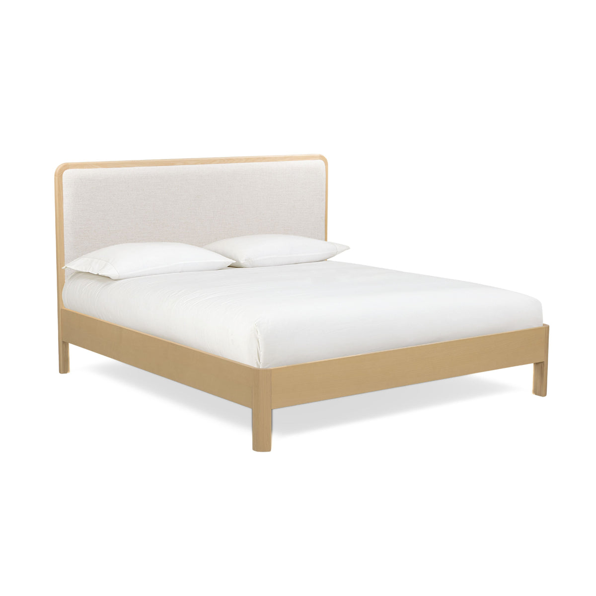Rafaelle Natural Solid Ash King Bed by TOV Furniture – photo 2 of 8