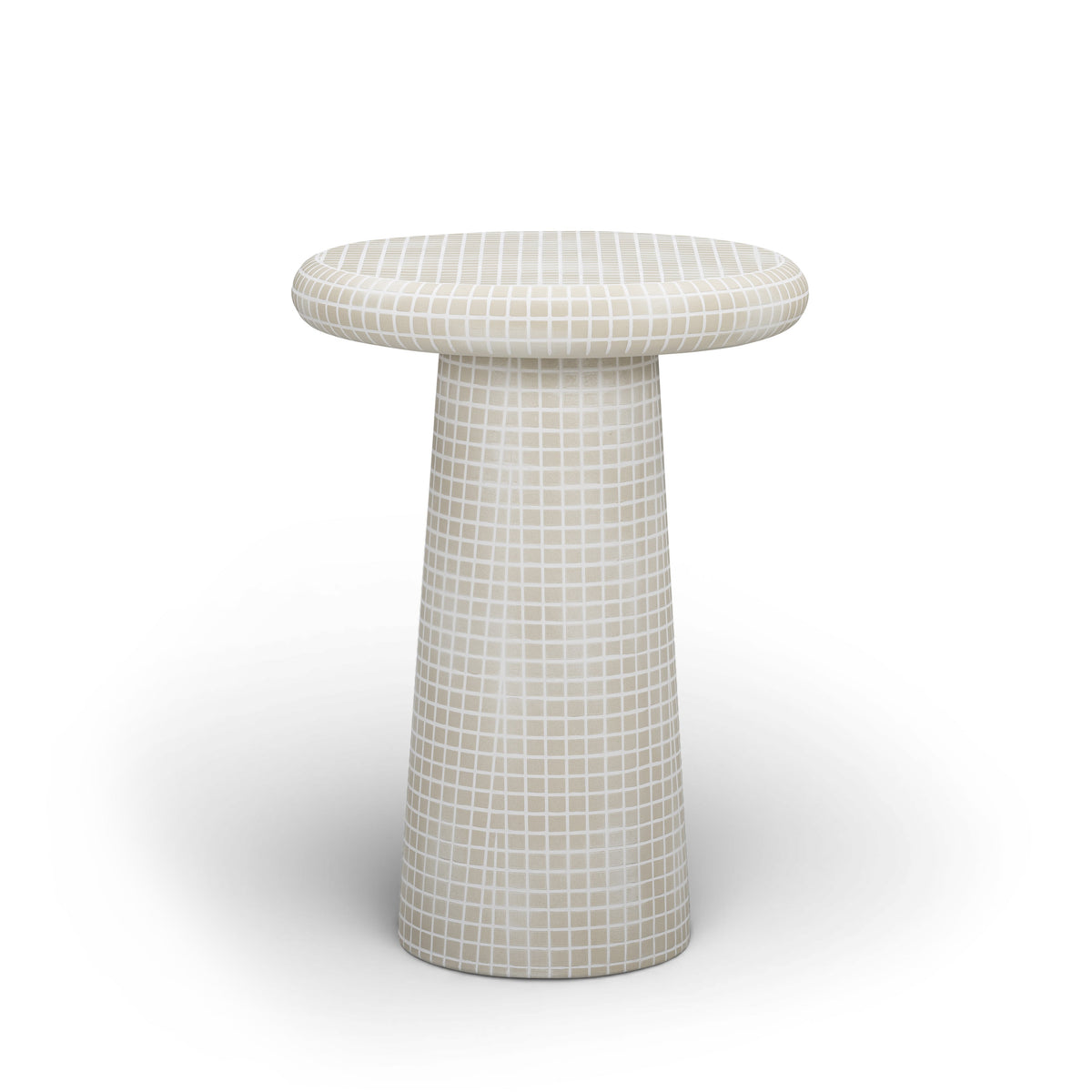 Monica Tiled Pattern Indoor/Outdoor Side Table by TOV Furniture – photo 1 of 5