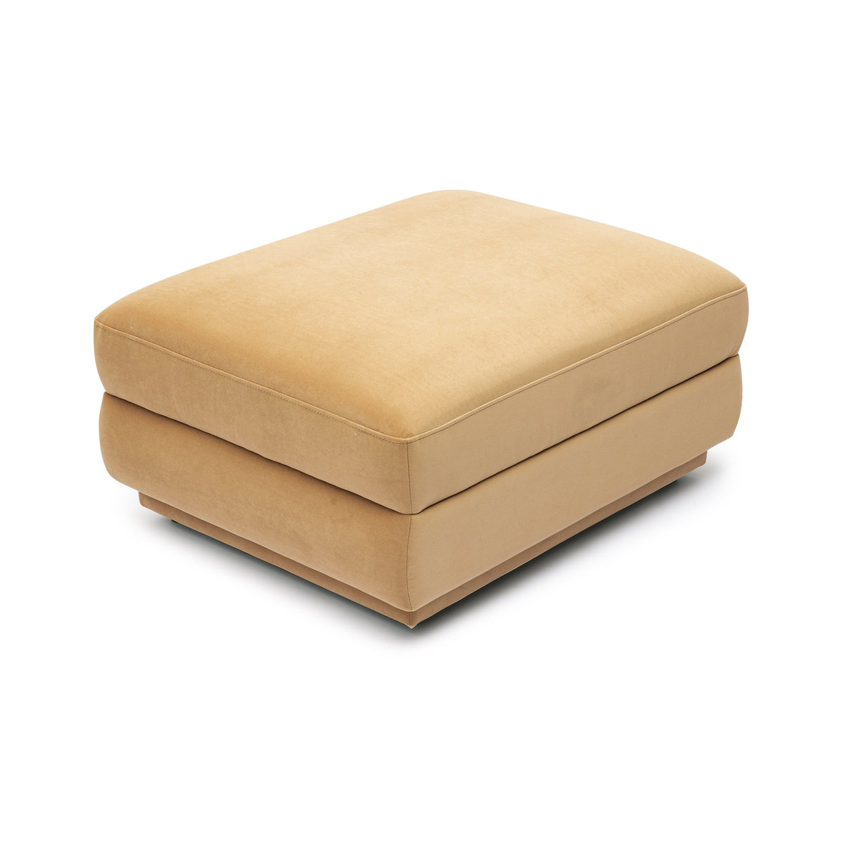 Perry Tan Performance Velvet Modular Sectional Ottoman by TOV Furniture – photo 3 of 6