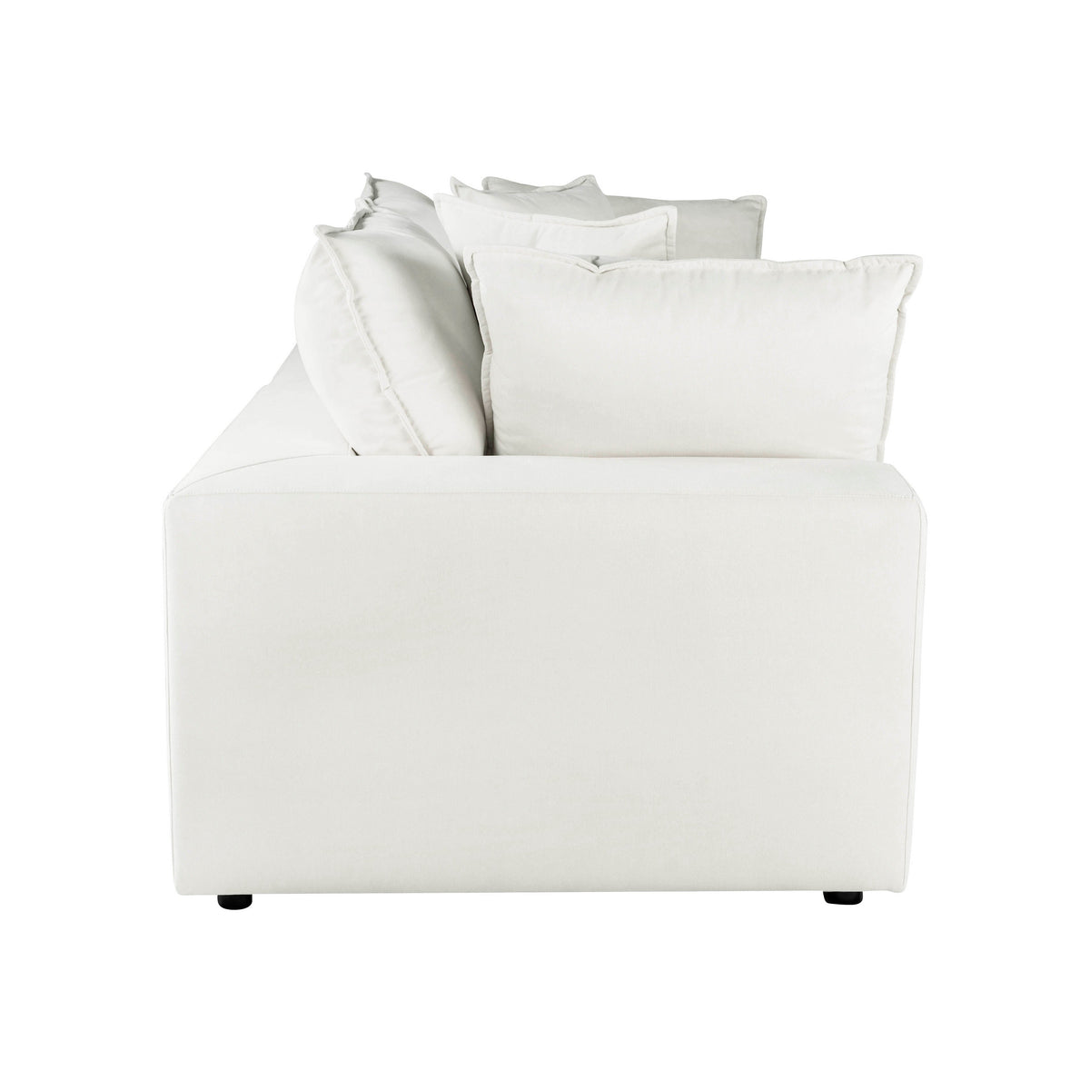 Cali 80" Pearl Performance Fabric Modular Loveseat by TOV Furniture – photo 4 of 7