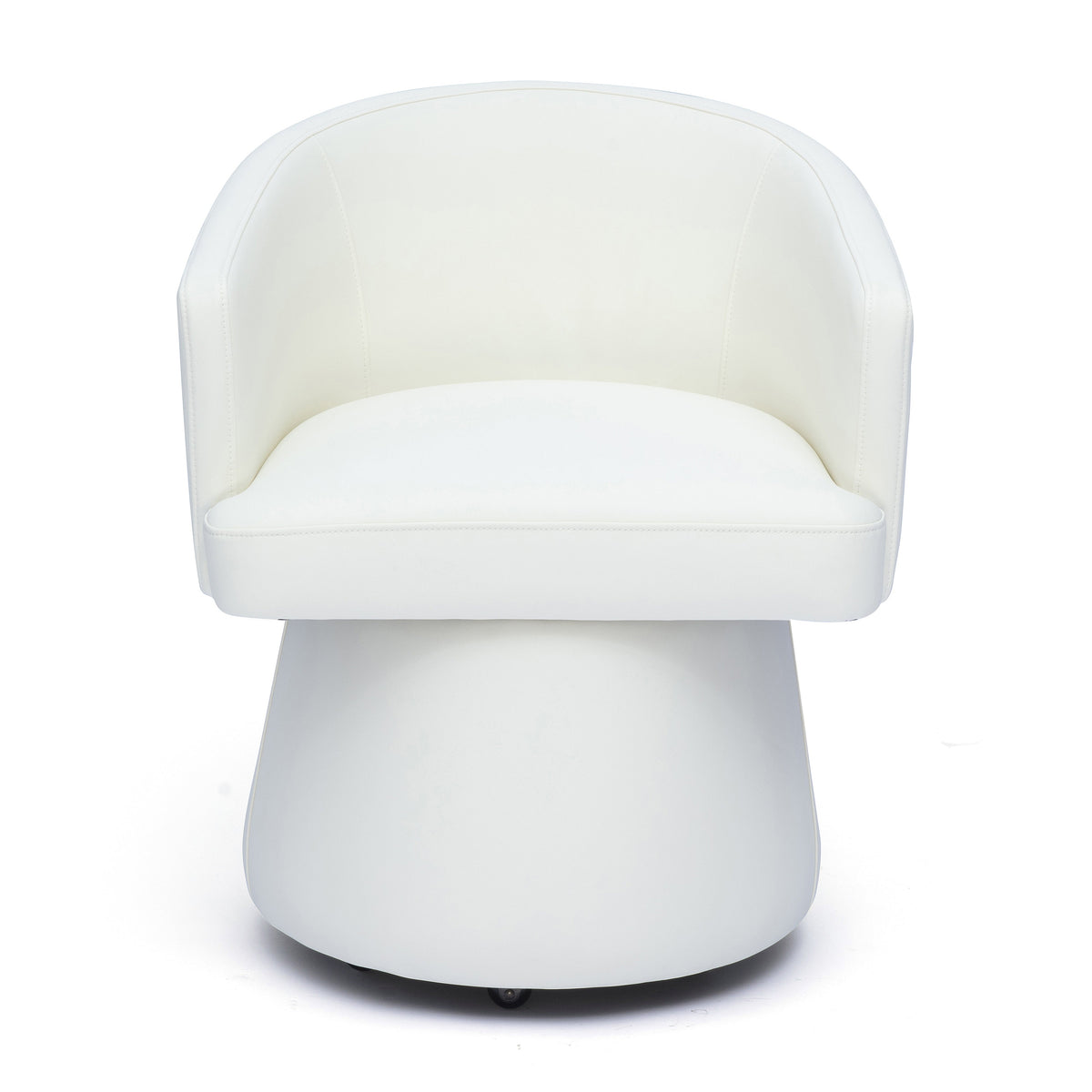 Kristen Rolling Desk Chair in Faded Blue by TOV Furniture – photo 7 of 7