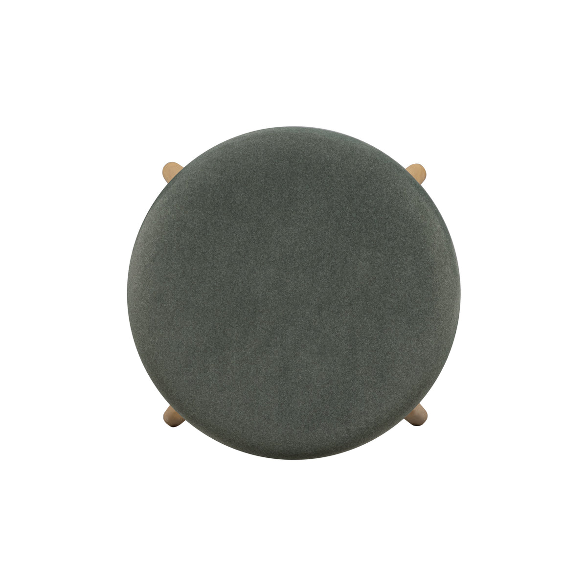Oodle Green Performance Vegan Mohair Natural Bar Stool by TOV Furniture – photo 5 of 6