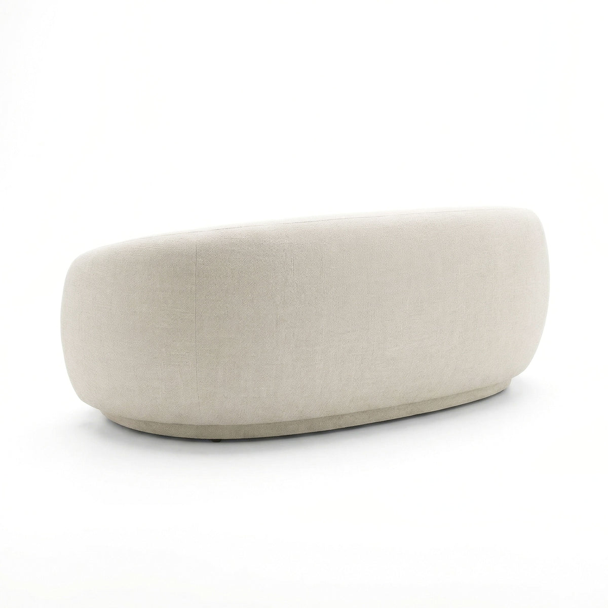Kendall 90" Cream Textured Chenille Sofa by TOV Furniture – photo 4 of 6