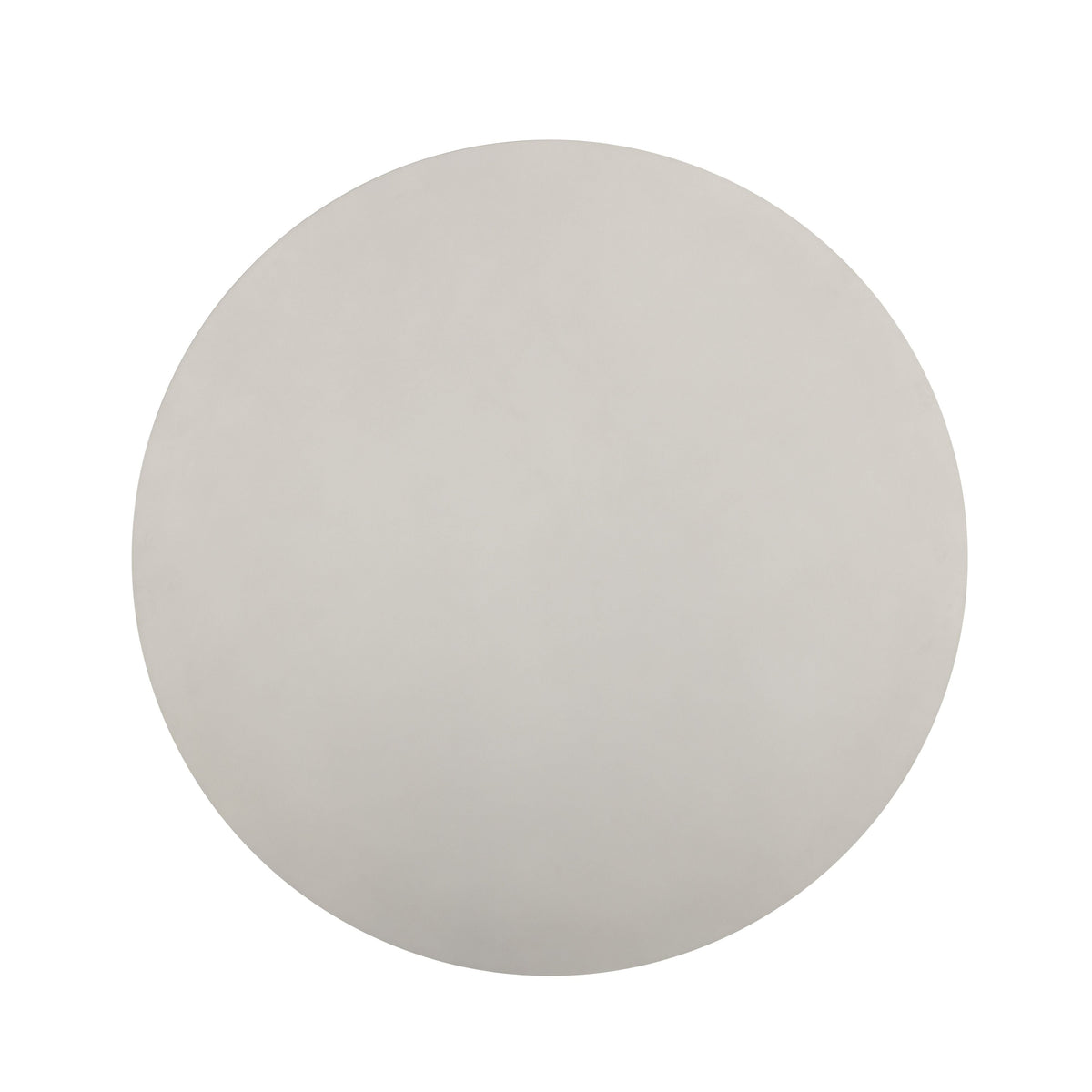 Margot Light Grey Faux Plaster Round 54" Indoor/Outdoor Dining Table by TOV Furniture – photo 3 of 5