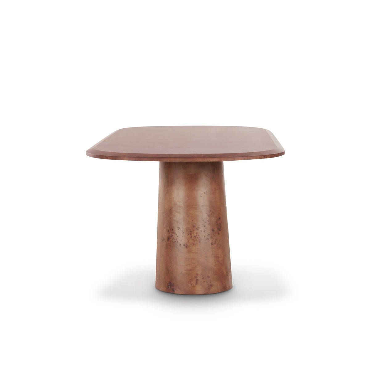 Gladyss 87" Honey Burl Oval Dining Table by TOV Furniture – photo 3 of 7