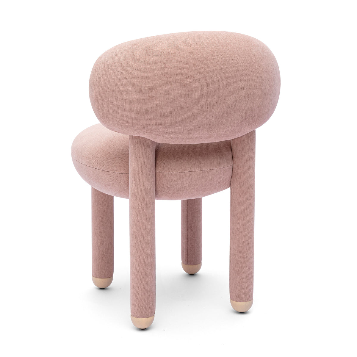Manu Light Pink Performance Chenille Dining Chair by TOV Furniture – photo 5 of 7