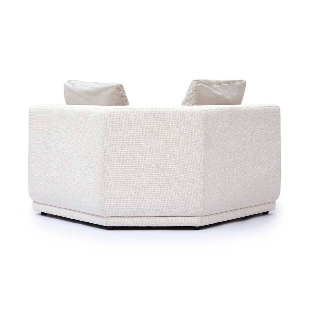 Perry Modular Corner Wedge in Cream by TOV Furniture – photo 4 of 7