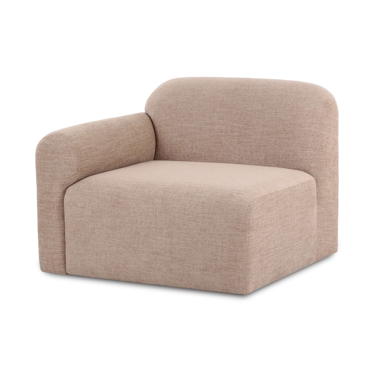 Gorge Modular Corner Chair in Tan / LAF by TOV Furniture – photo 1 of 7