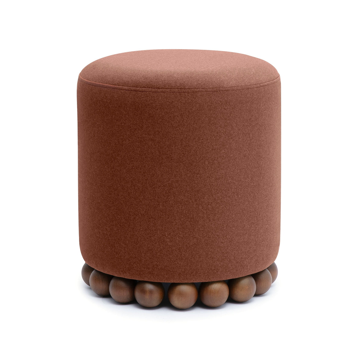Dex Bronze Performance Vegan Mohair Ottoman by TOV Furniture – photo 3 of 7