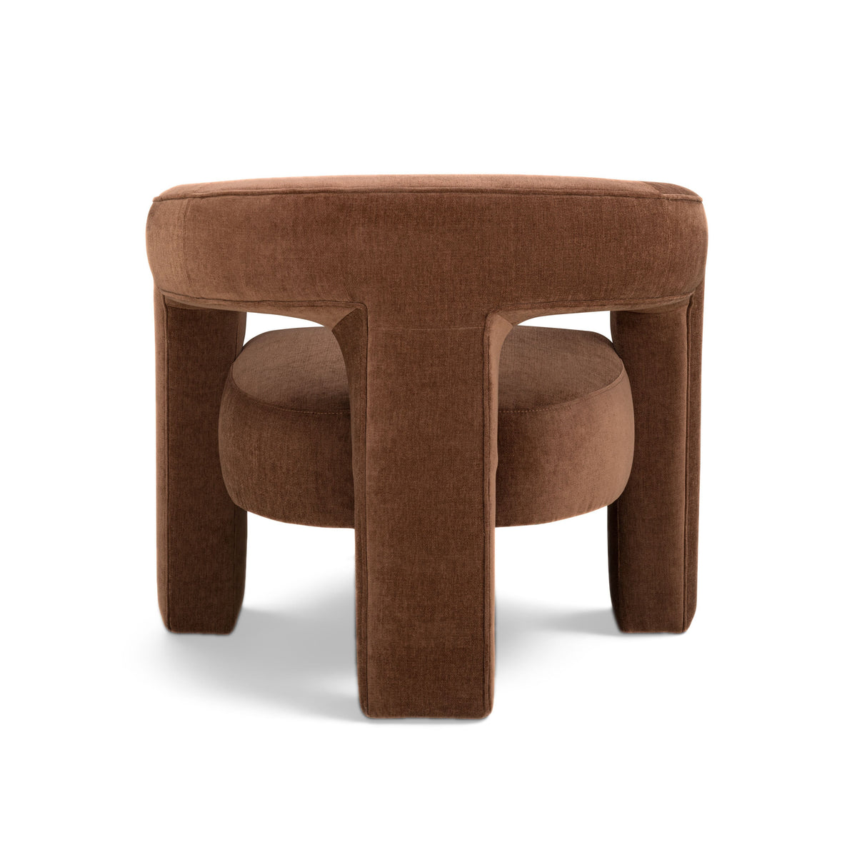 Malone Rust Performance Chenille Accent Chair by TOV Furniture – photo 4 of 6