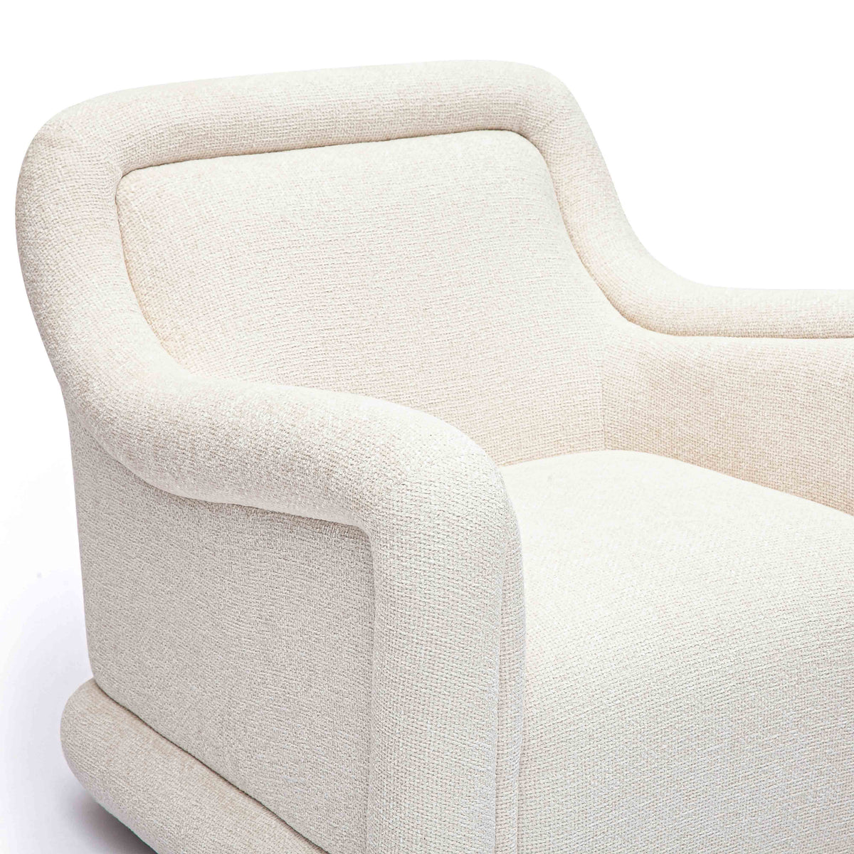 Charli Performance Swivel Chair in Off-White by TOV Furniture – photo 5 of 8