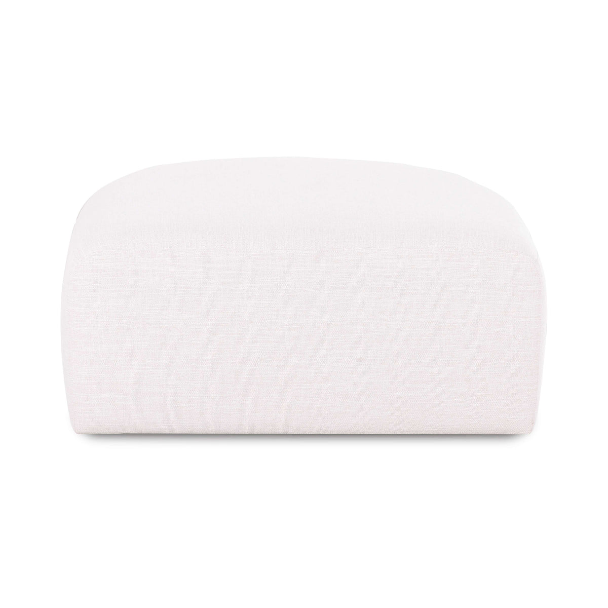 Gorge Cream Performance Fabric Ottoman by TOV Furniture – photo 6 of 8