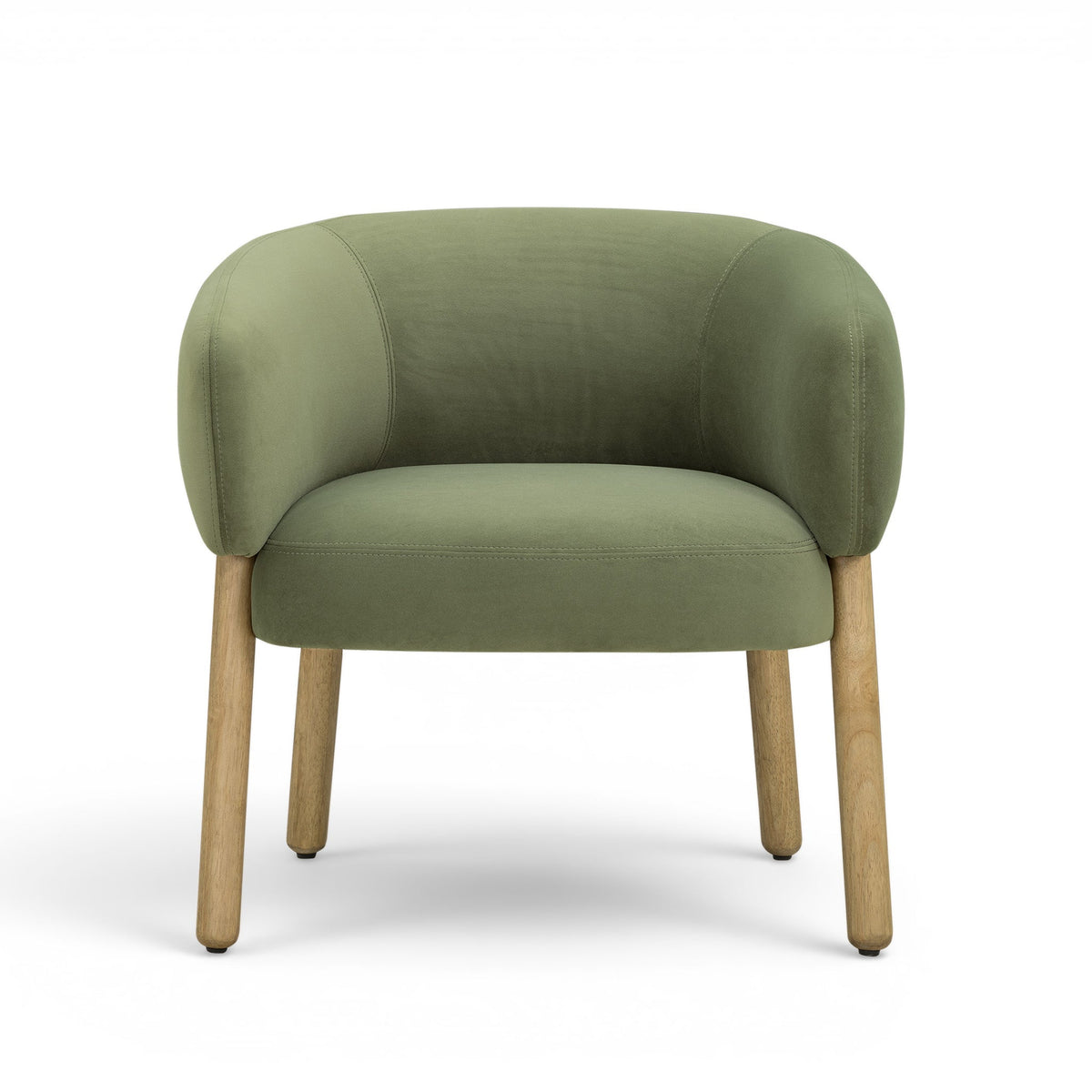 Foxy Olive Green Performance Velvet Accent Chair by TOV Furniture – photo 1 of 8