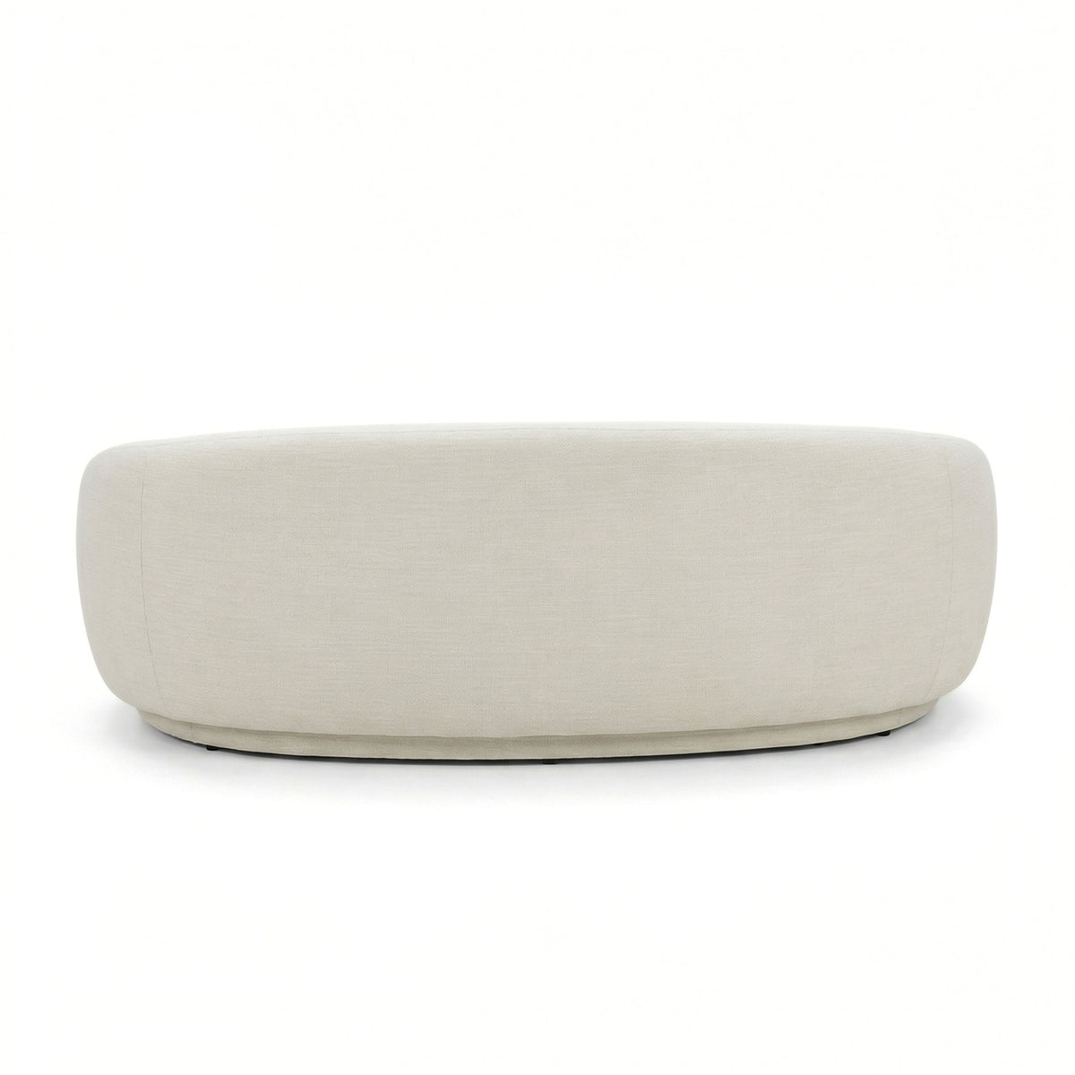 Kendall 90" Cream Textured Chenille Sofa by TOV Furniture – photo 5 of 6