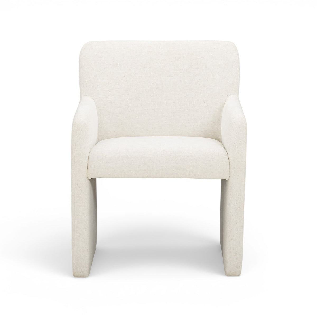 Crawley Performance Linen Chenille Dining Chair in Bone by TOV Furniture – photo 2 of 7