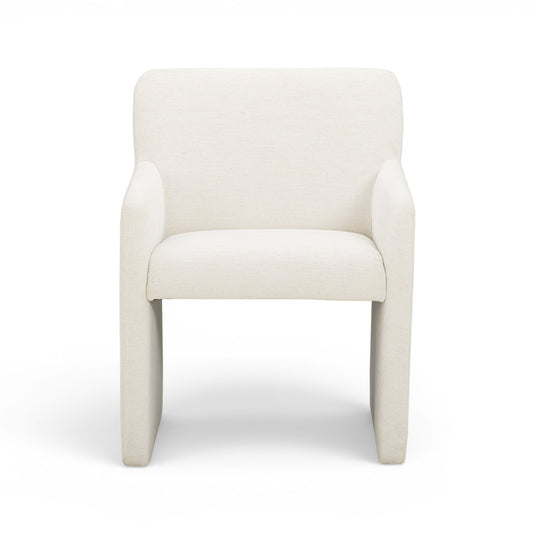Crawley Performance Linen Chenille Dining Chair in Bone by TOV Furniture – photo 2 of 7