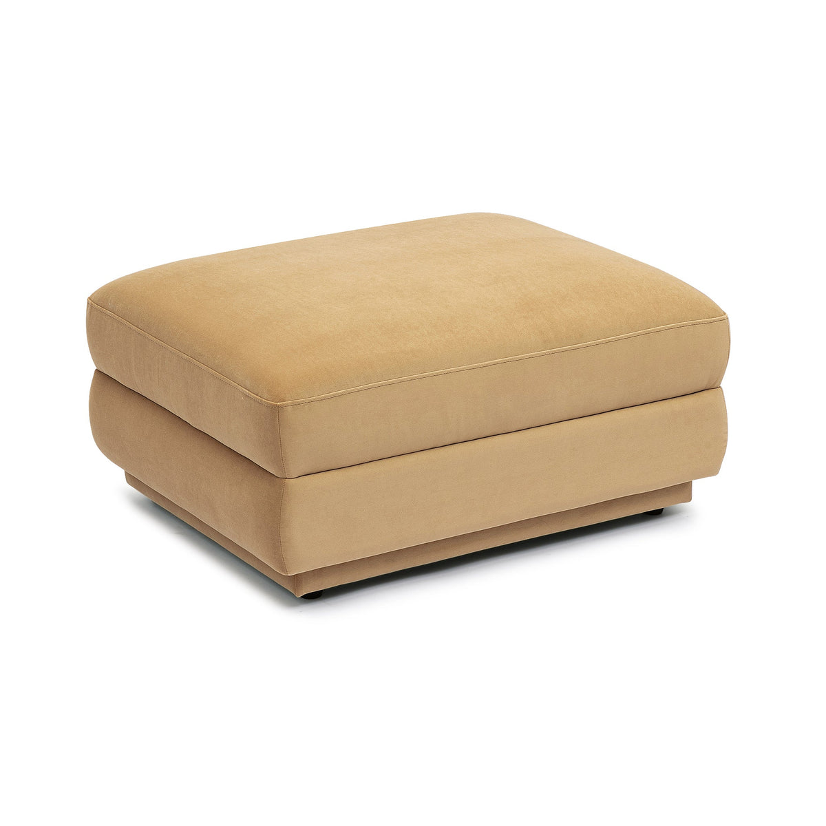 Perry Tan Performance Velvet Modular Sectional Ottoman by TOV Furniture – photo 1 of 6