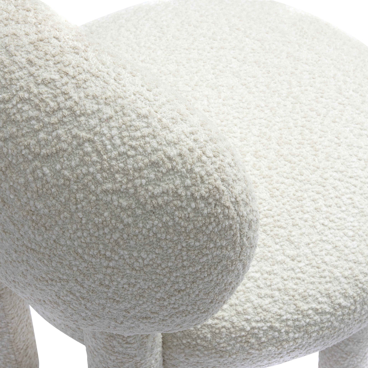 Manu Cream Performance Boucle Side Chair by TOV Furniture – photo 6 of 9