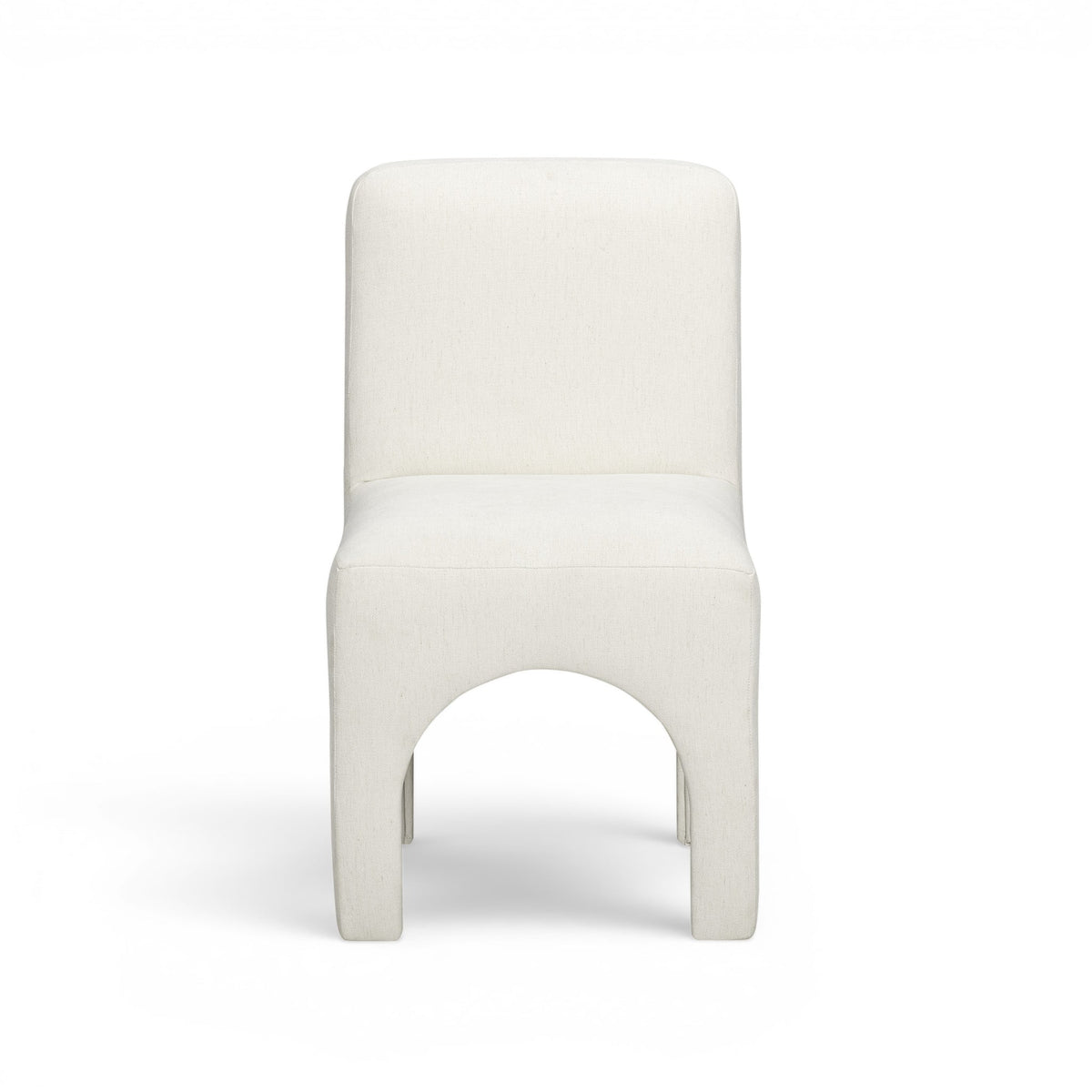 Tomlin Cream Performance Chenille Dining Chair by TOV Furniture – photo 4 of 8