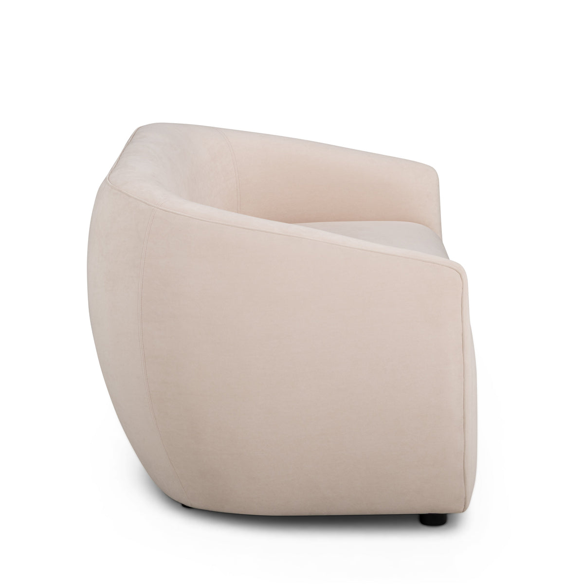 Jordan 70" Blush Pink Textured Performance Velvet Loveseat by TOV Furniture – photo 3 of 6