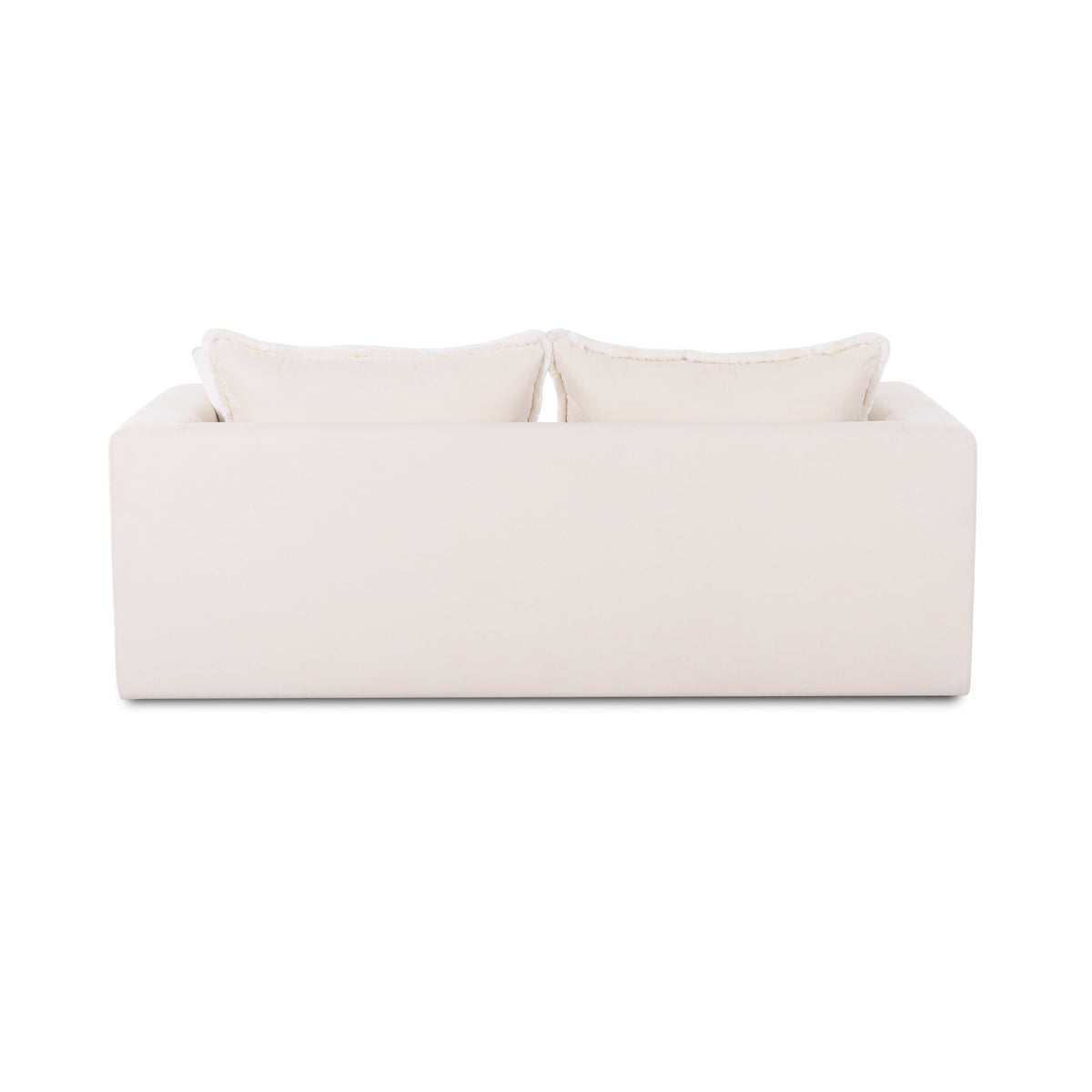 Salty 85" Cream Performance Petite Boucle Outdoor Sofa by TOV Furniture – photo 6 of 7
