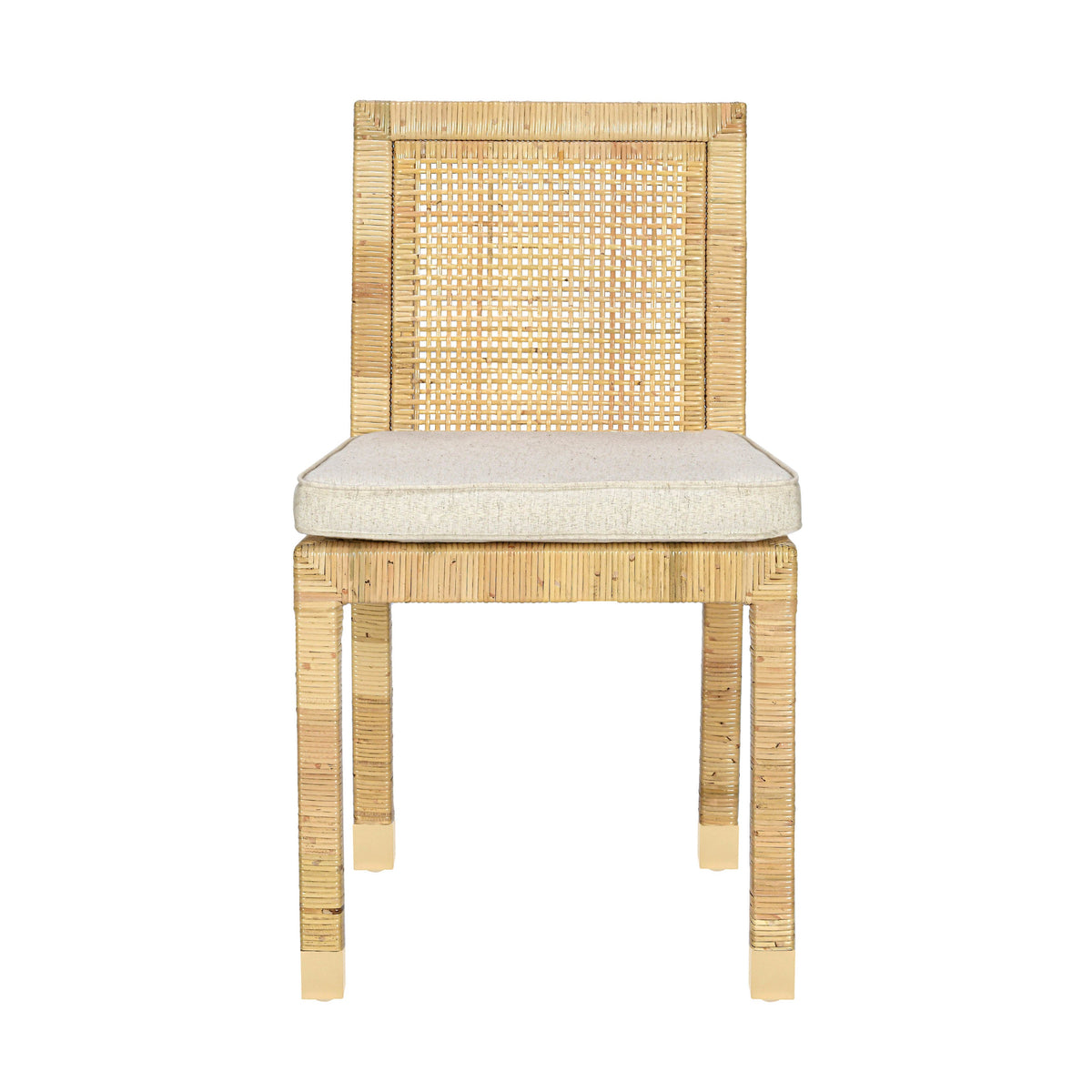 Amara Cream Contract-Grade Linen Dining Chair by TOV Furniture – photo 3 of 10