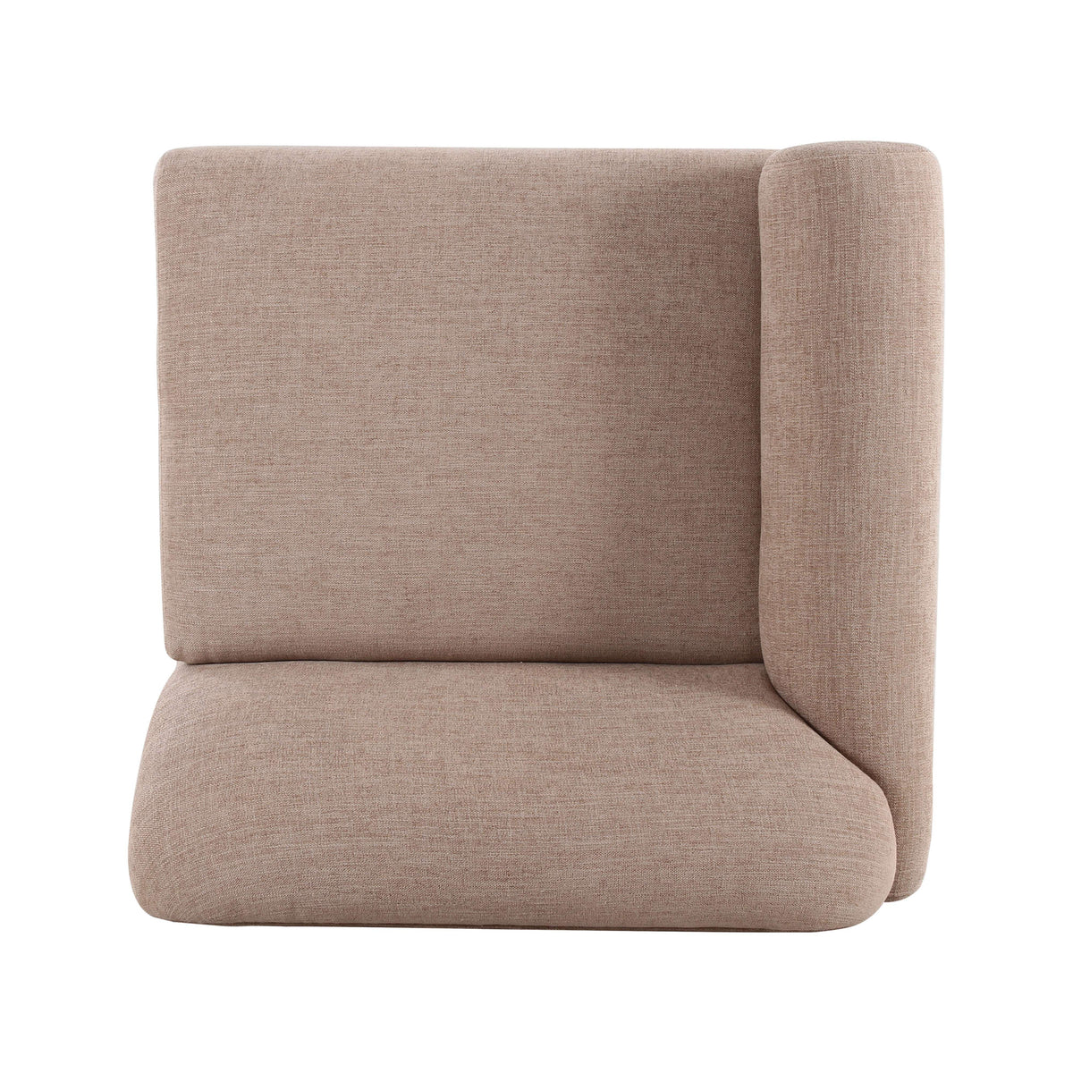 Gorge Modular Corner Chair in Tan / LAF by TOV Furniture – photo 6 of 7