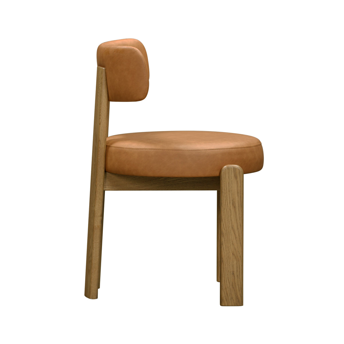 Odessa Performance Dining Chair in Saddle Brown / 33" by TOV Furniture – photo 4 of 8