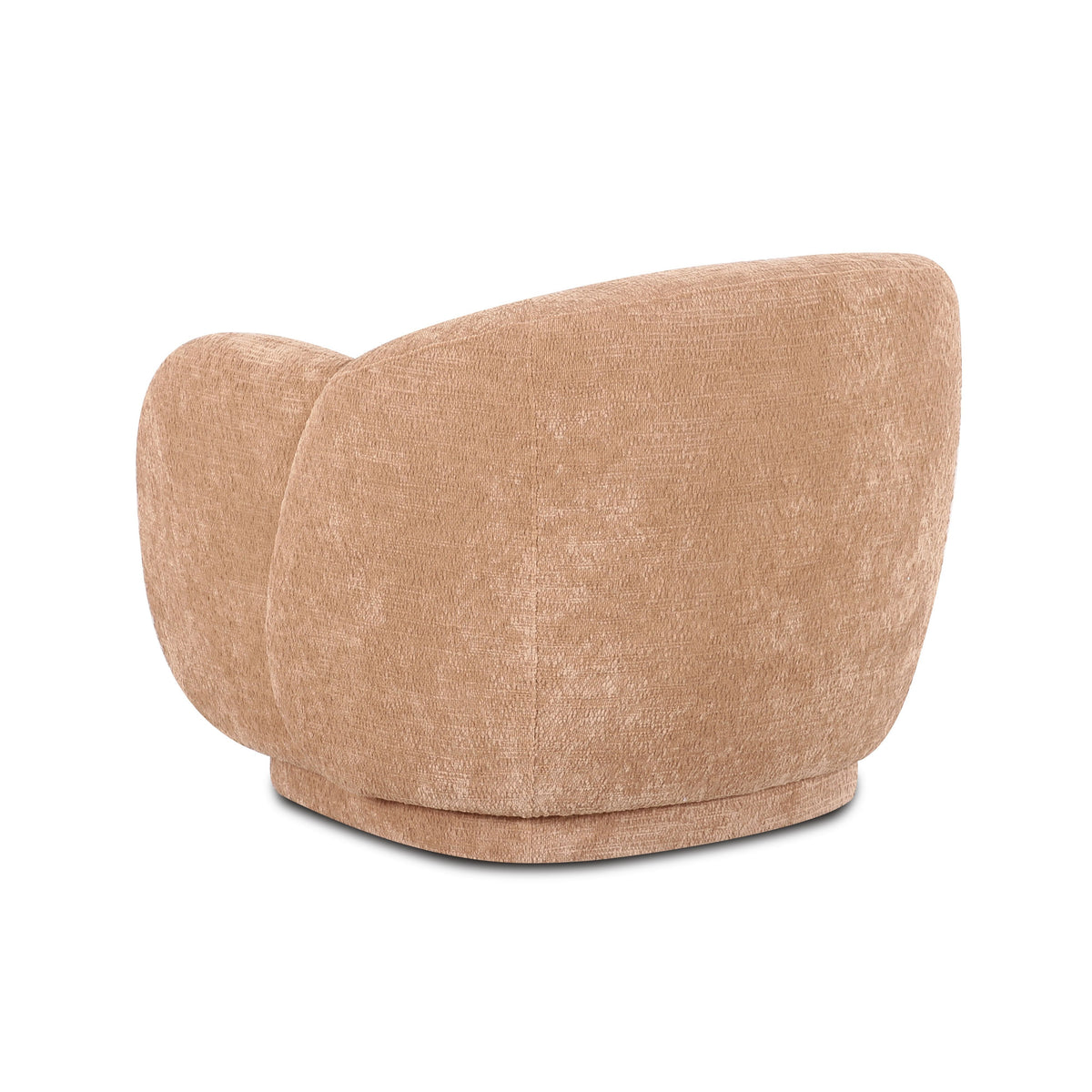 Misty Tan Textured Knubby Fabric Accent Chair by TOV Furniture – photo 4 of 8