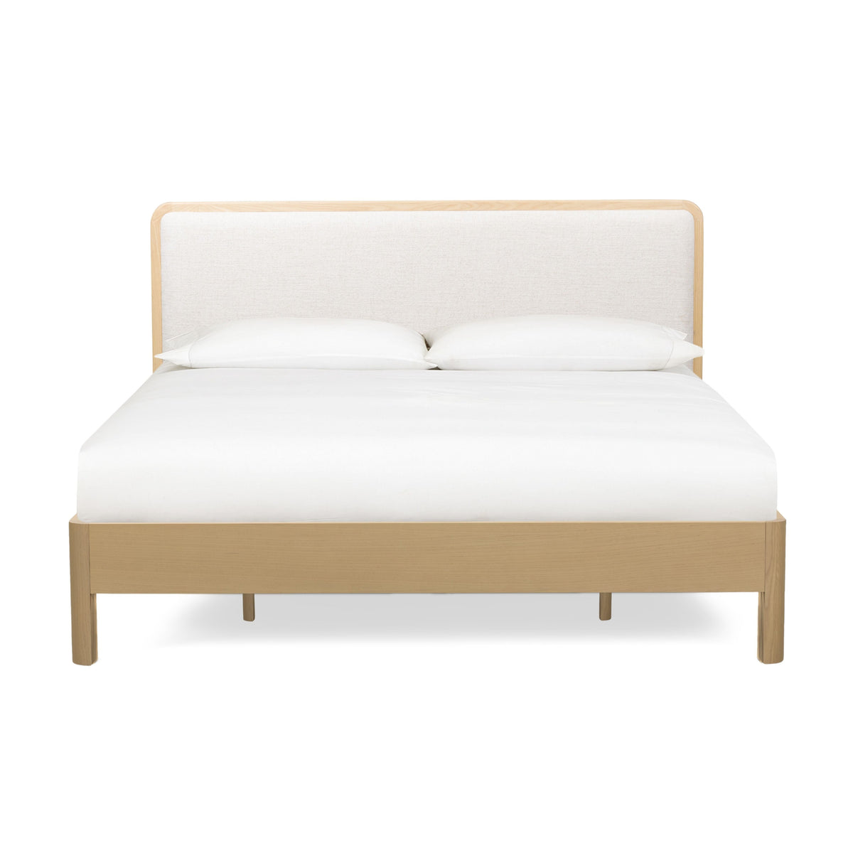 Rafaelle Natural Solid Ash King Bed by TOV Furniture – photo 1 of 8